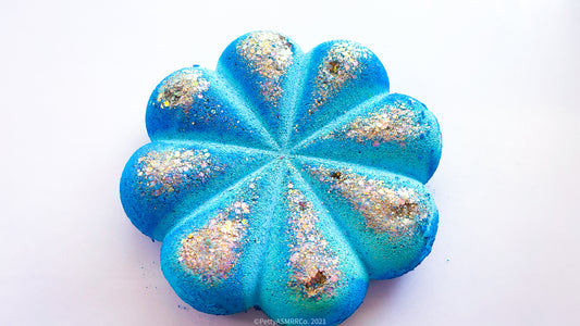 Blueberry Dazzle Spiral Bun