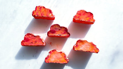 Dusty Sienna Clouds * Set of 6*