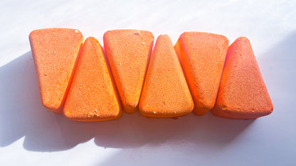 Squeeze Me Orange Triangles (Set of 6)