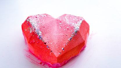 Extra Large Pink Disco 3D Heart