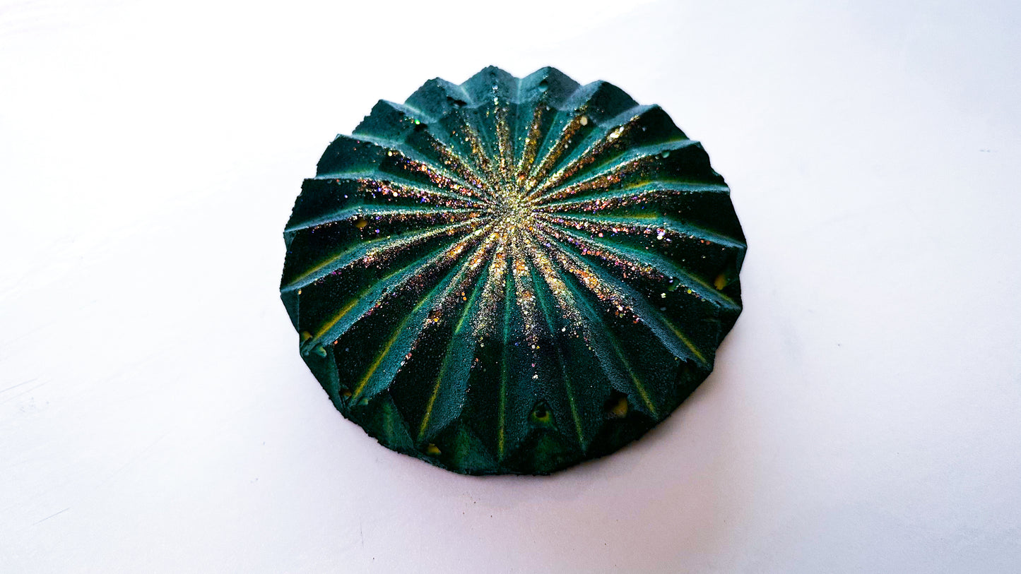 Highly Pigmented Green Medium Spiral Disc