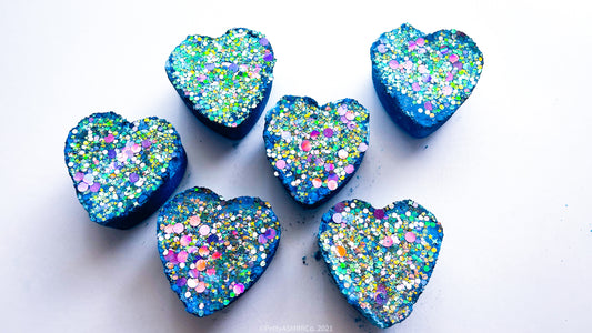 Moonlight Glow Hearts (Set of 6)