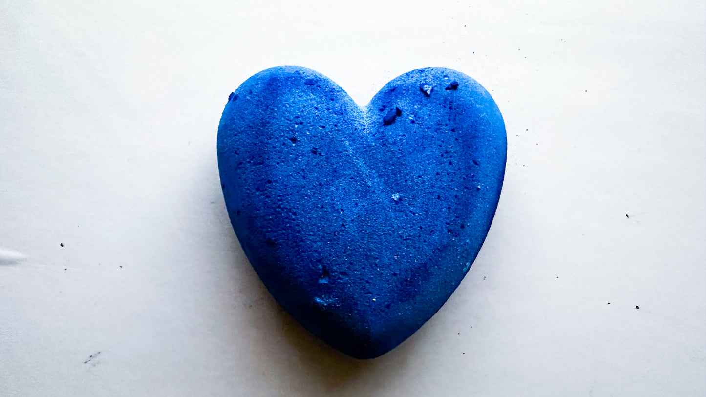 Royal Blue Medium 3D Heart *J.Asmr.Marie Reform*