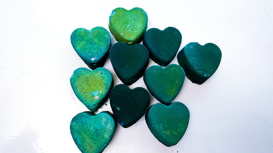 Green Supreme Hearts Mini Mass (Set of 10 J.Asmr.Marie Reforms)