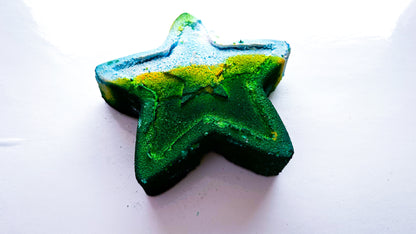 Green Burst 3D Star