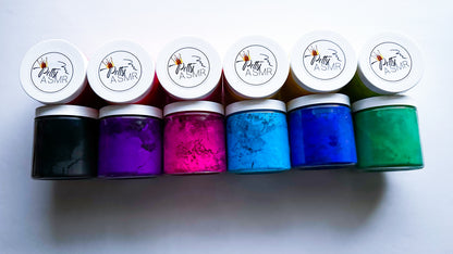 Color Powder Jars