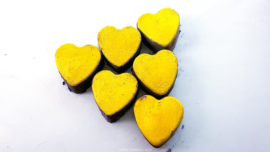 Gold Berry Hearts (Set of 6)