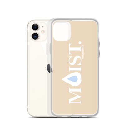 "Moist" Tan PettyASMRRCo iPhone Case