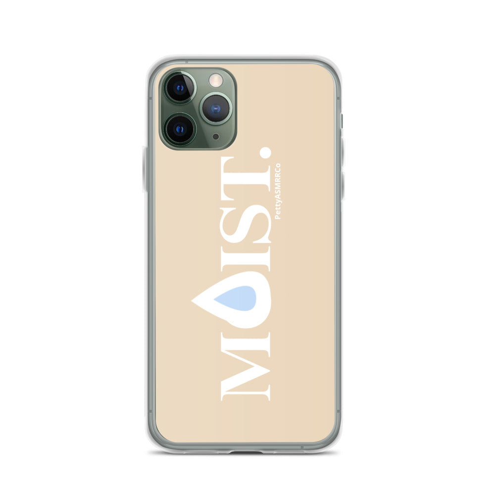 "Moist" Tan PettyASMRRCo iPhone Case