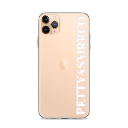 PettyASMRRCo Clear iPhone Case