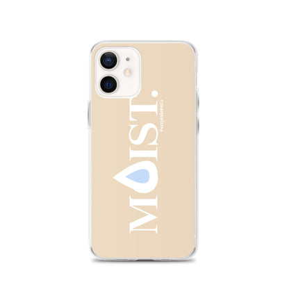 "Moist" Tan PettyASMRRCo iPhone Case