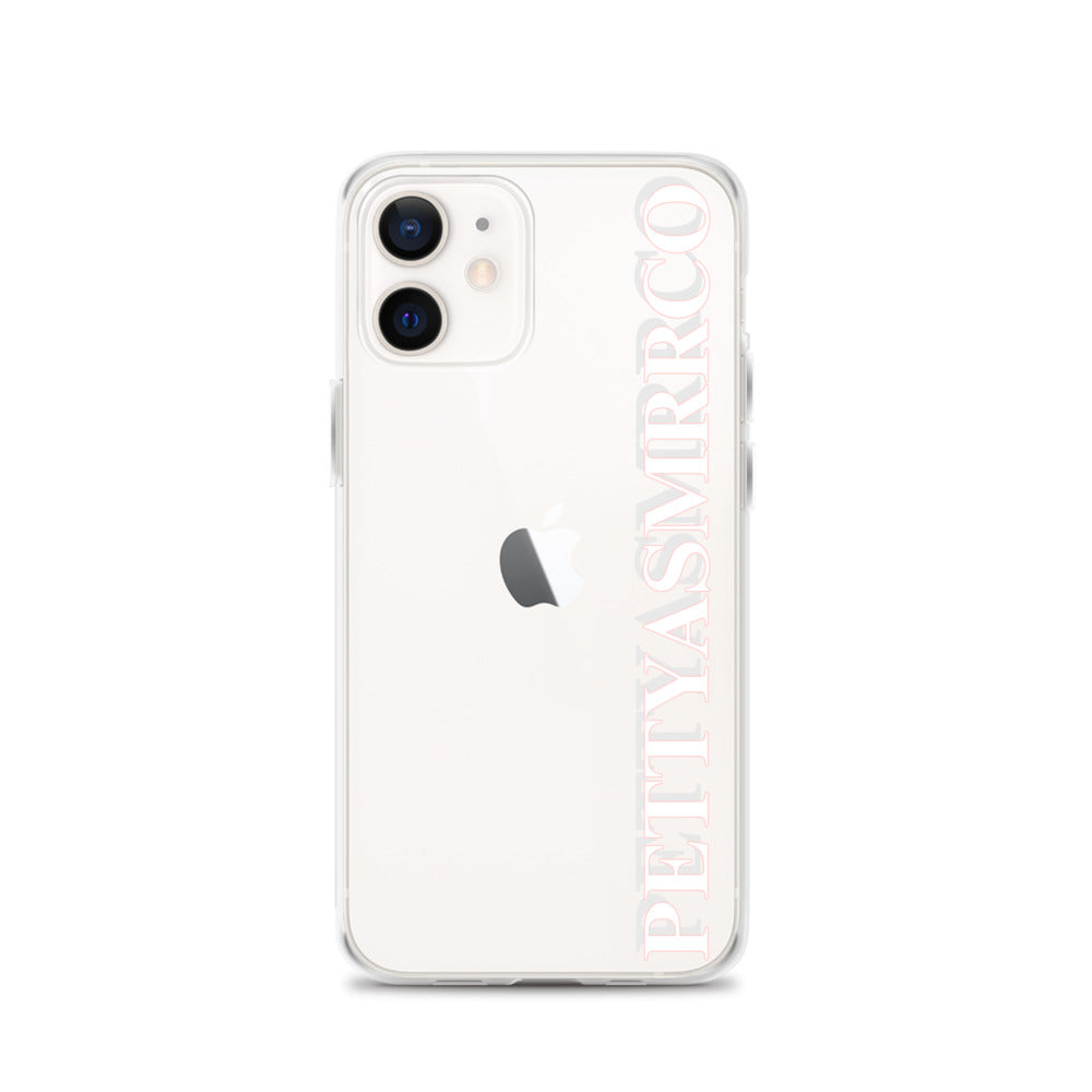 PettyASMRRCo Clear iPhone Case