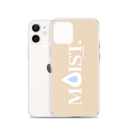 "Moist" Tan PettyASMRRCo iPhone Case