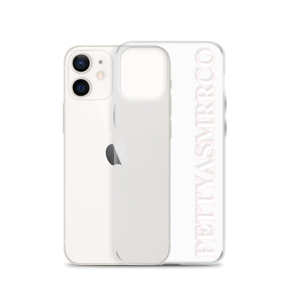 PettyASMRRCo Clear iPhone Case