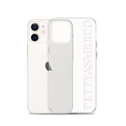 PettyASMRRCo Clear iPhone Case