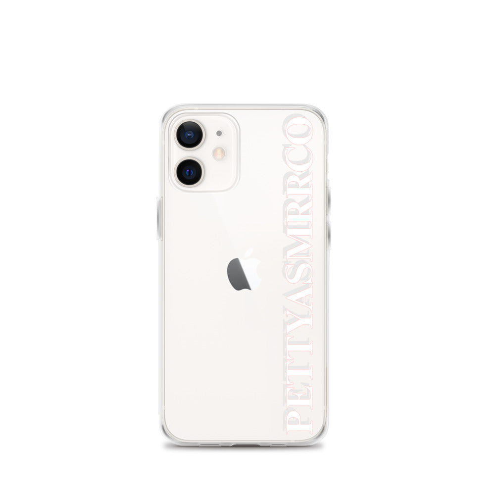 PettyASMRRCo Clear iPhone Case