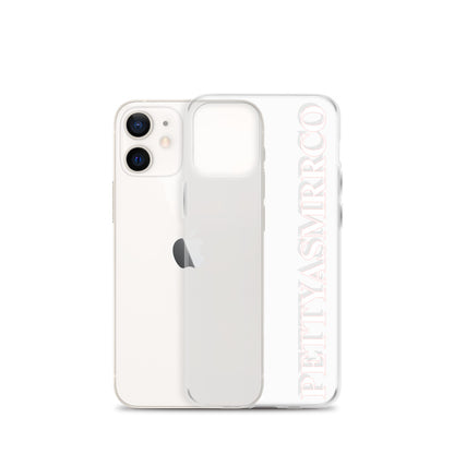 PettyASMRRCo Clear iPhone Case