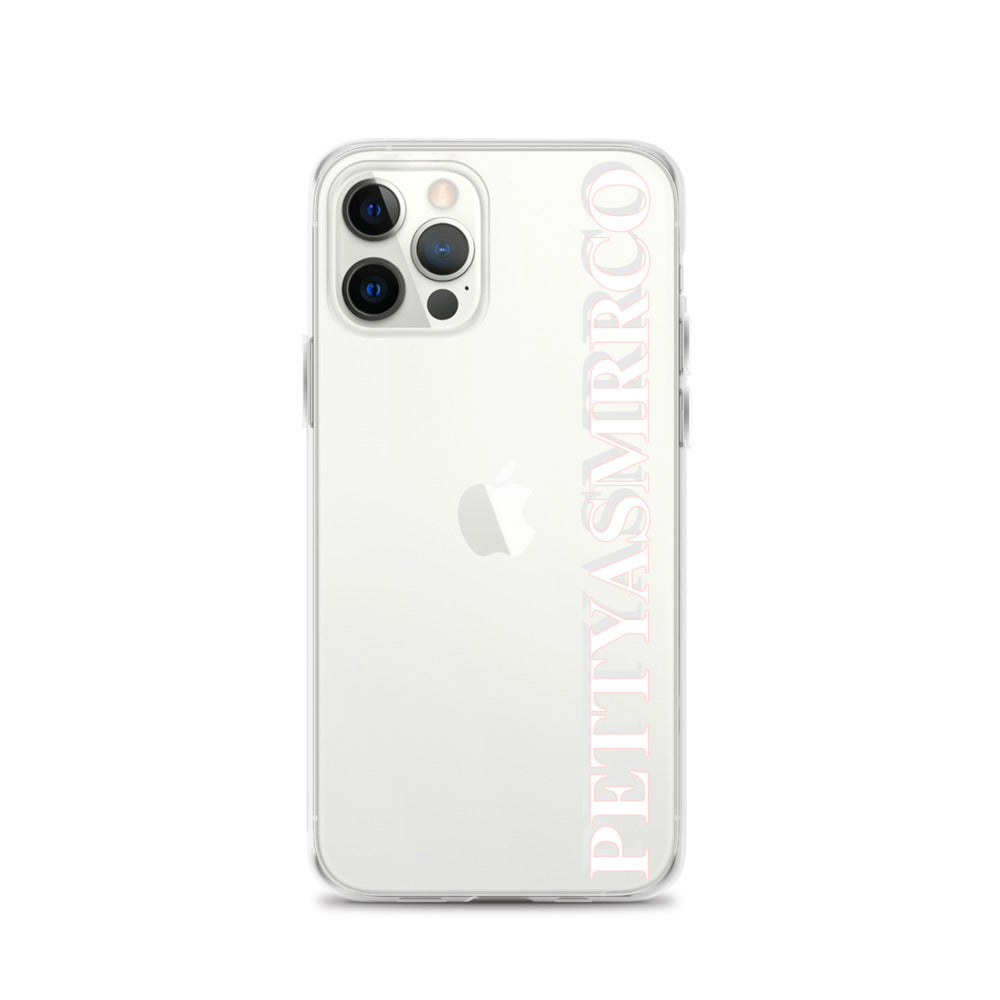 PettyASMRRCo Clear iPhone Case