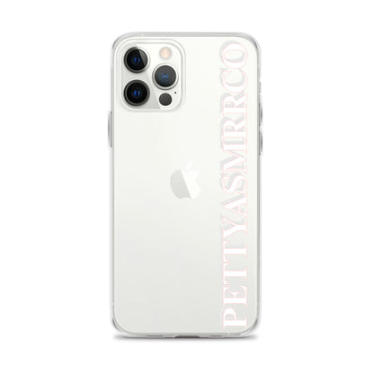 PettyASMRRCo Clear iPhone Case