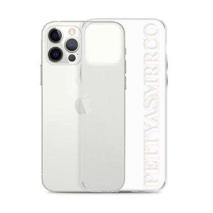 PettyASMRRCo Clear iPhone Case