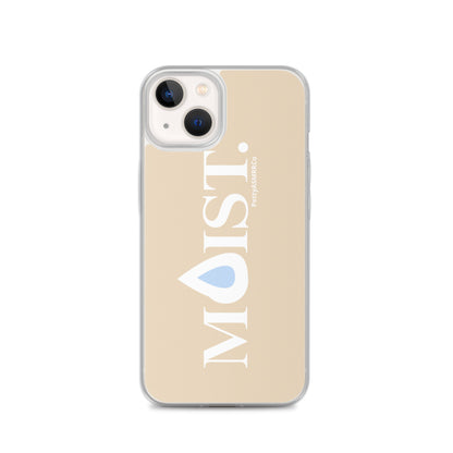 "Moist" Tan PettyASMRRCo iPhone Case