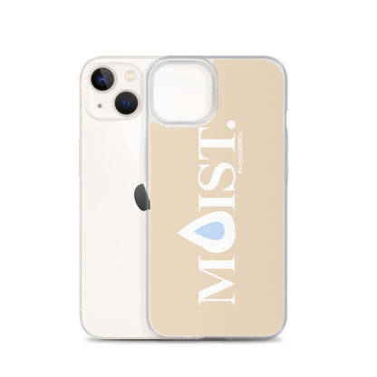 "Moist" Tan PettyASMRRCo iPhone Case