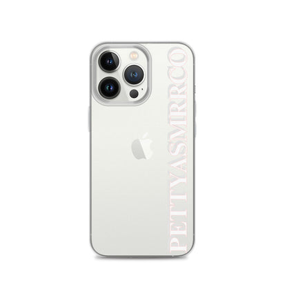 PettyASMRRCo Clear iPhone Case