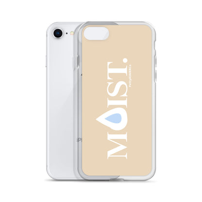 "Moist" Tan PettyASMRRCo iPhone Case