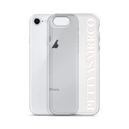 PettyASMRRCo Clear iPhone Case