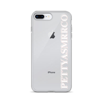 PettyASMRRCo Clear iPhone Case