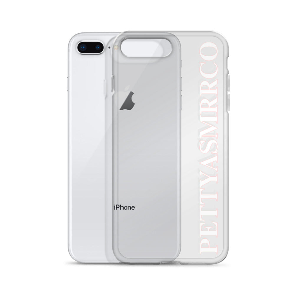 PettyASMRRCo Clear iPhone Case