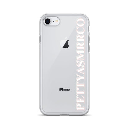 PettyASMRRCo Clear iPhone Case