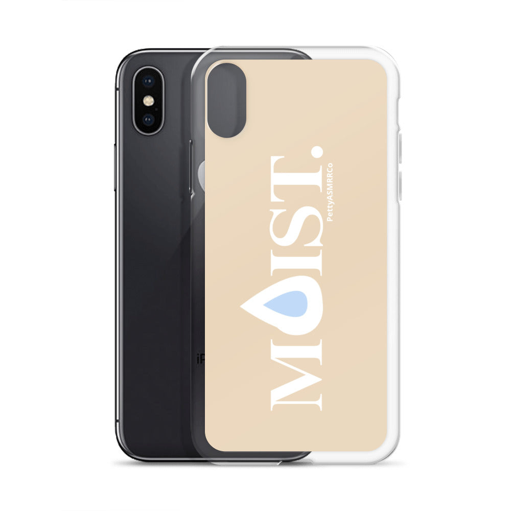 "Moist" Tan PettyASMRRCo iPhone Case