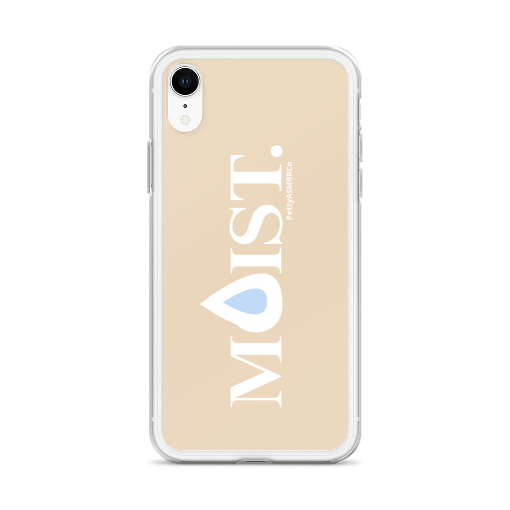 "Moist" Tan PettyASMRRCo iPhone Case