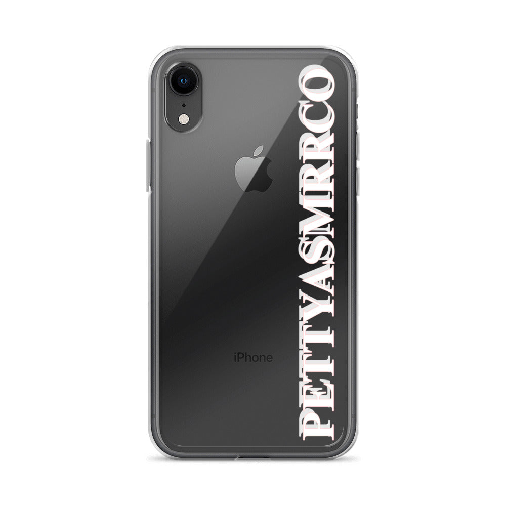 PettyASMRRCo Clear iPhone Case