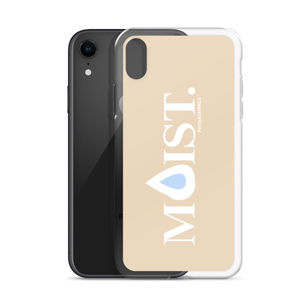 "Moist" Tan PettyASMRRCo iPhone Case