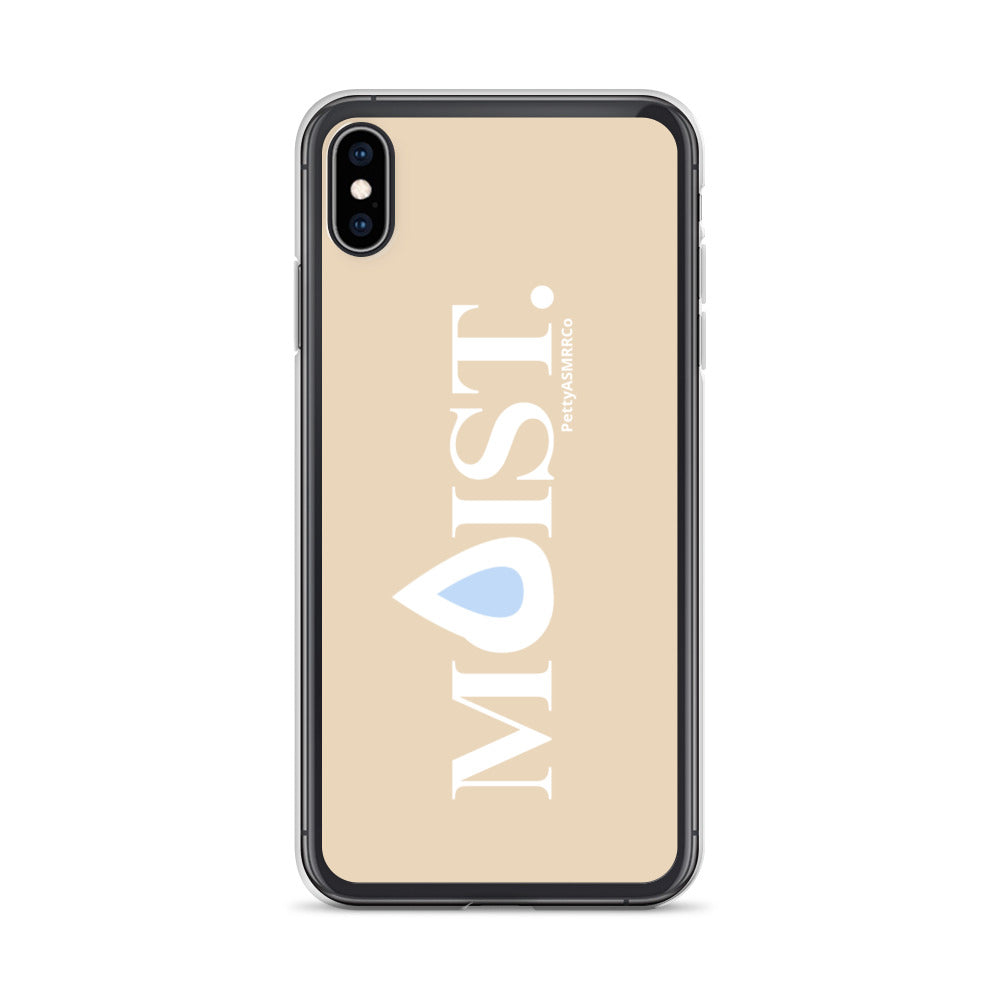 "Moist" Tan PettyASMRRCo iPhone Case