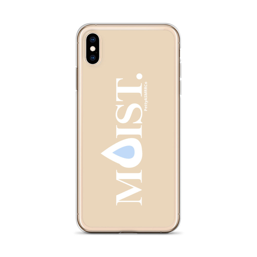 "Moist" Tan PettyASMRRCo iPhone Case