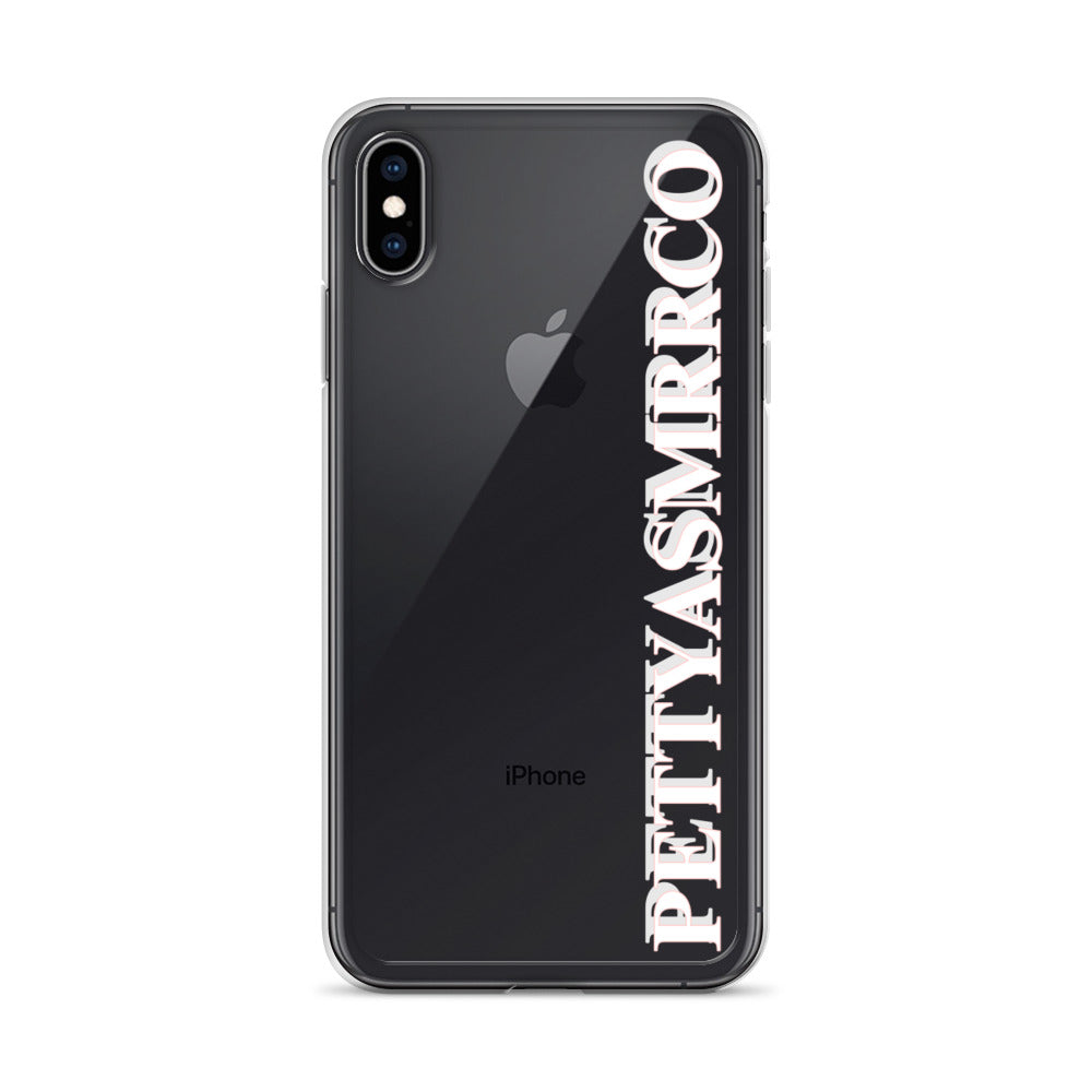 PettyASMRRCo Clear iPhone Case