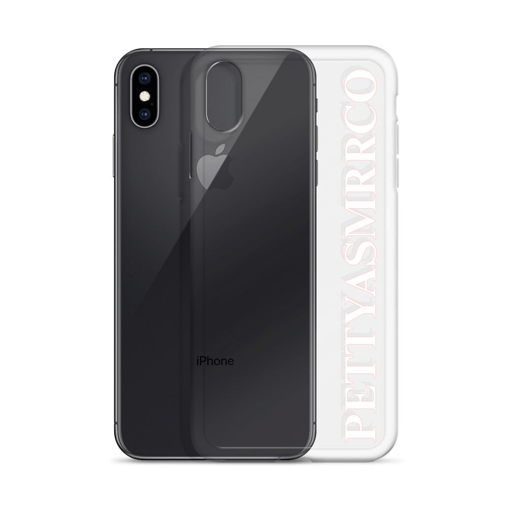 PettyASMRRCo Clear iPhone Case